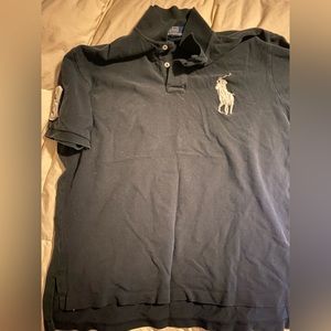 Polo by Ralph Lauren size large mens polo black
